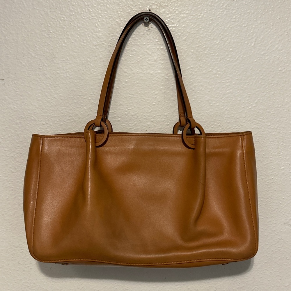 GUCCI Tom Ford Jackie Vitello Calfskin Leather Bag w/ Zip Pouch Vintage 90s VTG - Picture 3 of 16